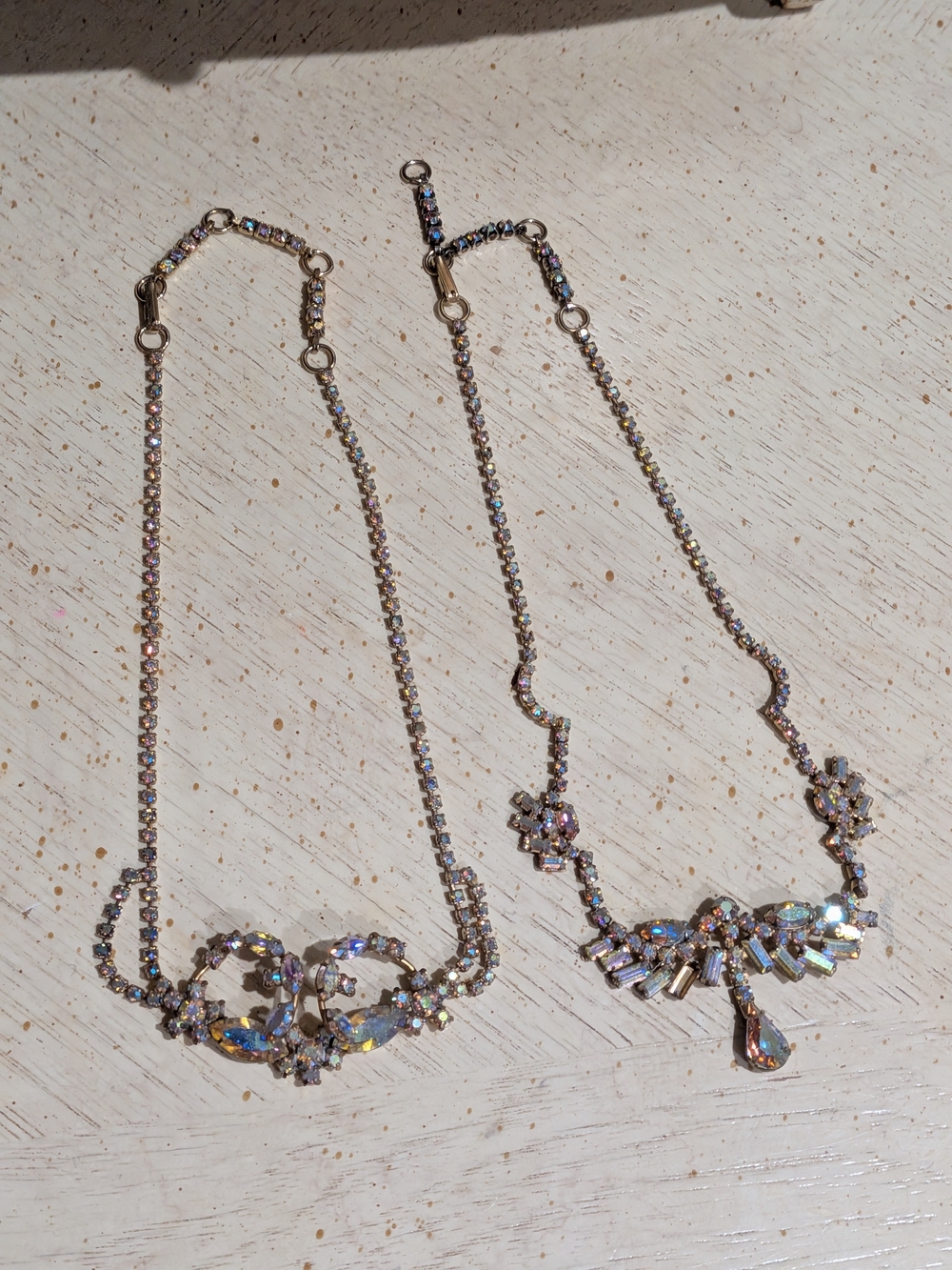 Vintage Jay Flex Statement Necklace - Iridescent